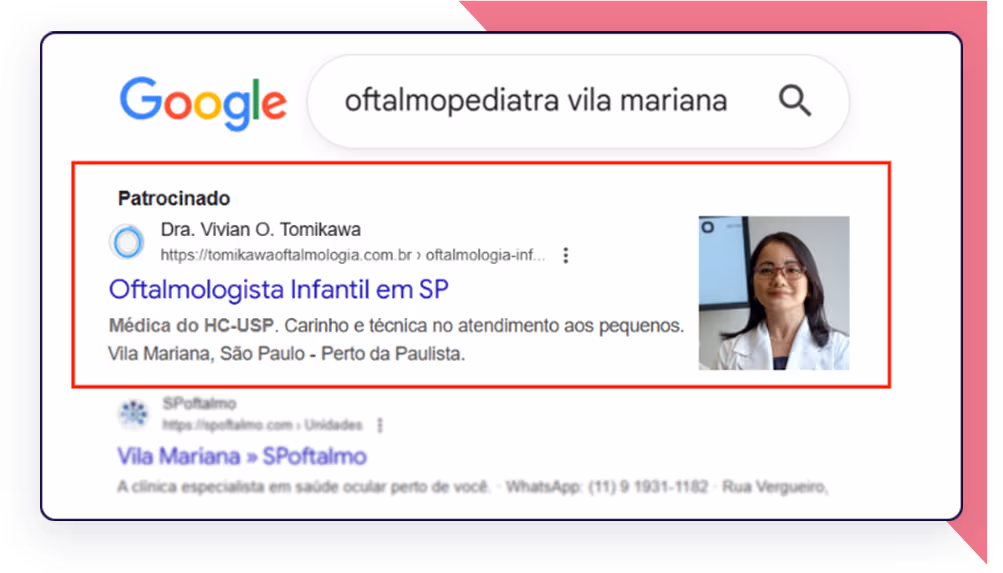 Foto de Rafael Higuchi com resultados positivos no Google